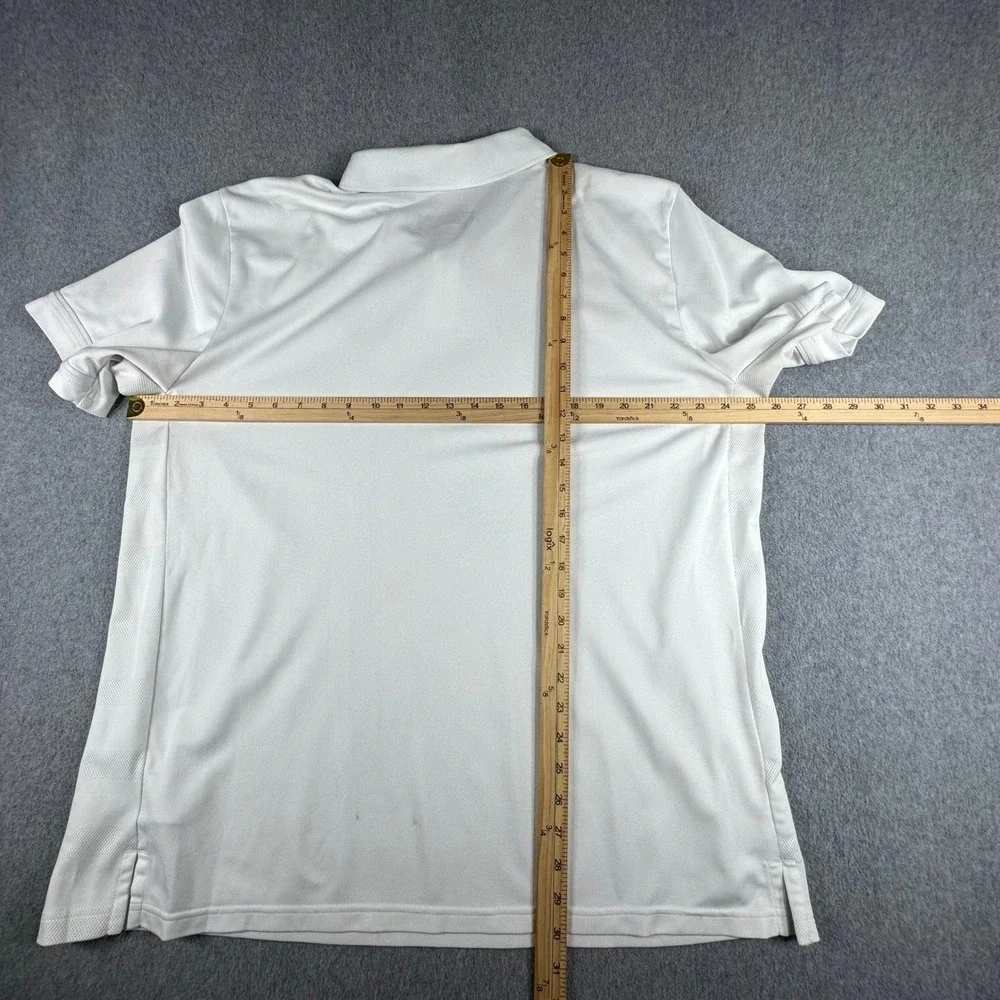 USF Bulls Baseball Adidas Polo Shirt White Team Issued Mens 2XL XXL